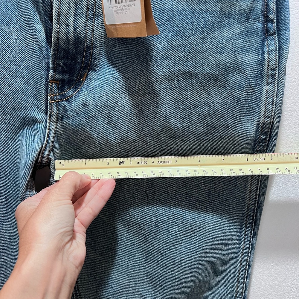 Reformation NWT Jeans Georgia retro high-rise flare Blue Jeans Women's size 29 - Picture 8 of 16